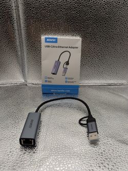 BENFEI USB-C/A to Ethernet Adapter