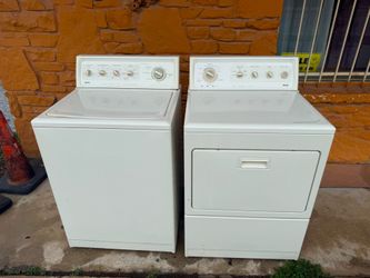 Washer and dryer set