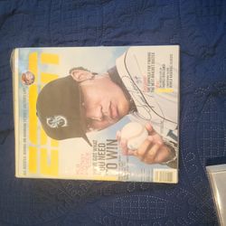 Signed Felix Hernandez ESPN Magazine