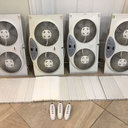 Bionaire BW2300 Twin Windows Fans—4 Available