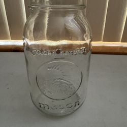 Golden Harvest Mason Jar