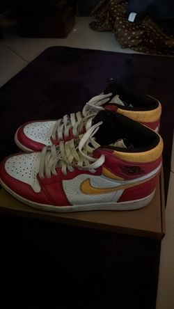 Air Jordan 1 Retro High OG  “Light Fusion Red”