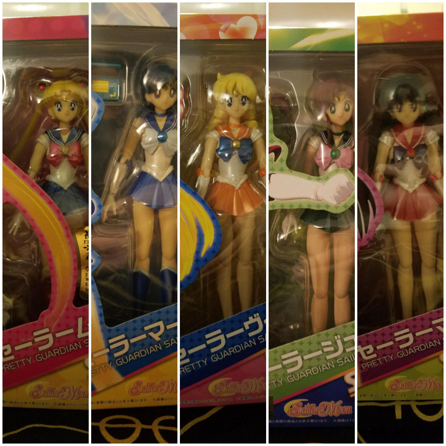 LOT OF 8 Sailor Moon SH Figuarts figures