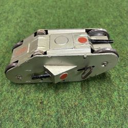 Antique / Vintage Louis Marx & Co. Tin Windup Doughboy / Turnover Tank Toy - 1930’s