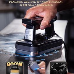 Ski/Snowboard Wax Kit, Ski Tuning & Waxing Kit with Wax Iron, Complete Basic