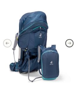 Deuter Kid Comfort Pro Child Carrier w/ detachable backpack