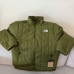 North Face Junction Insulated Jacket - Medium - Olive Green
