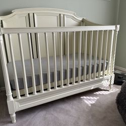 Pottery Barn solid wood crib