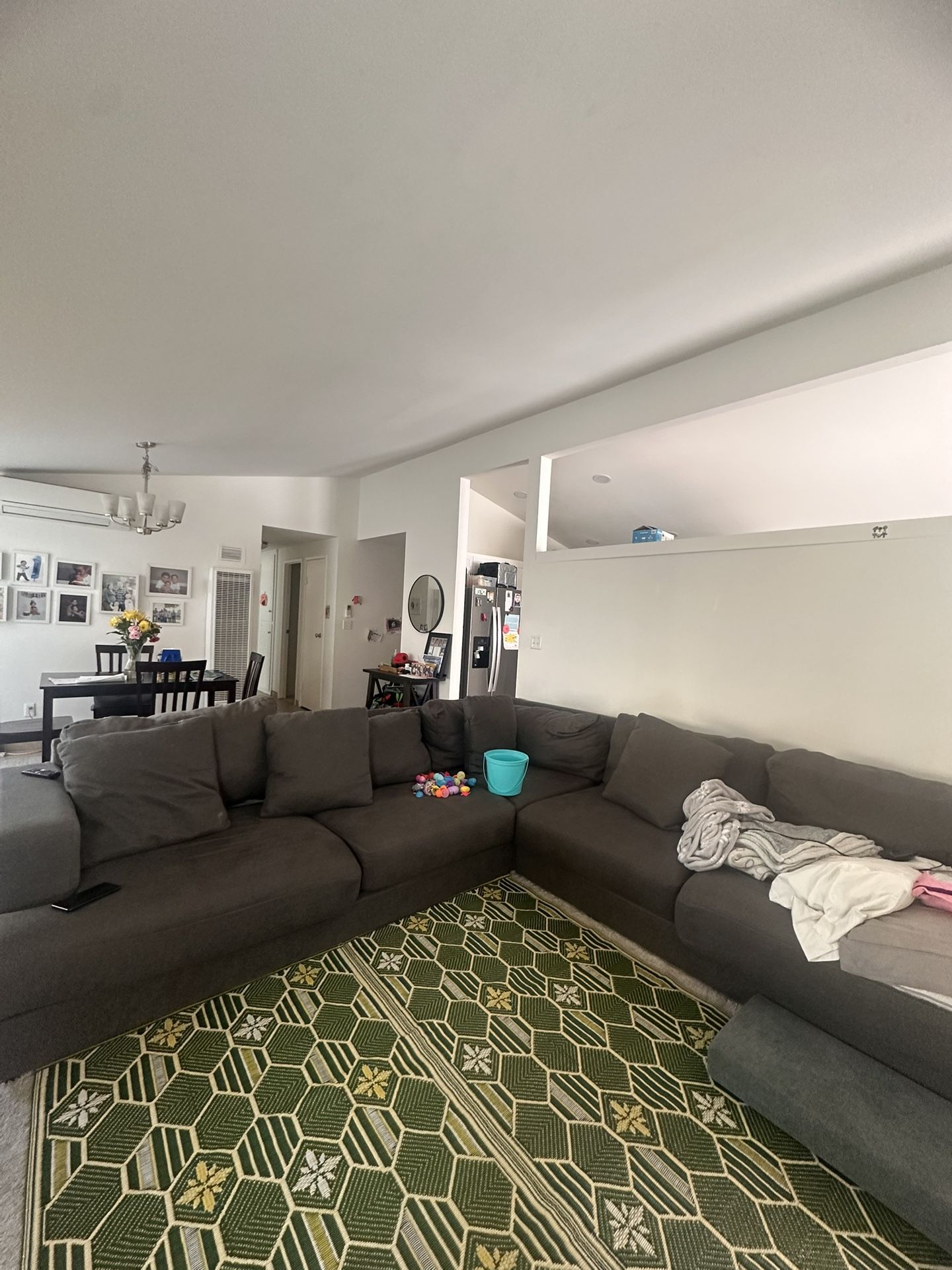 $200OBO Grey Sectional Couch