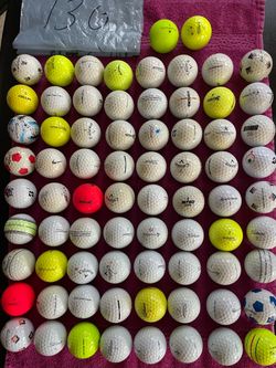 Batch#130 - 74 premium & mixed highly playable GOLF balls