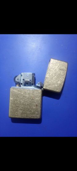 Zippo brass lighter