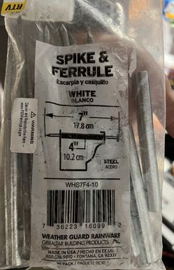 Spike & Ferrule White