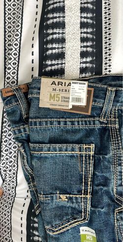 Ariat M5 Straight Jeans Dark Blue 32x34