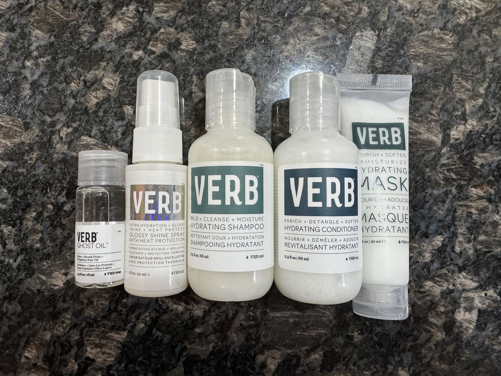 NEW VERB 5 PIECE HYDRATING HAIRCARE SET $15 For All! 