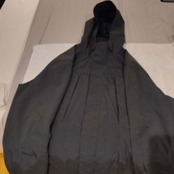 men's reel life tamano xl charcoal jacket