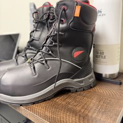 D30  Red Wings Boots  Waterproof Different Sizes Available We have size  10 and 4 1/2