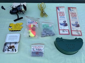 Reels, Fishing Gear And fishing hooks and supplies