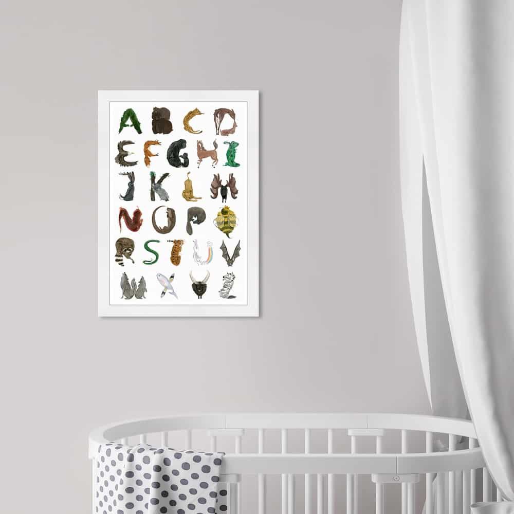 Animal Alphabet Art