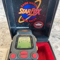 Vintage Nintendo 1993 Star Fox Game Watch