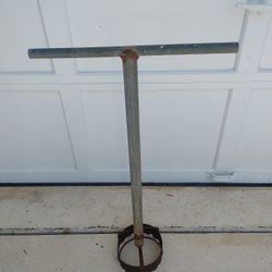 Preowned sprinkler donut grass sod cutter