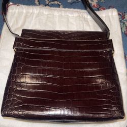 Leather Mini Handbag by Salvatore Ferragamo