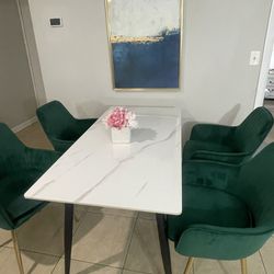 Dinner Table And Chairs 4 Seat