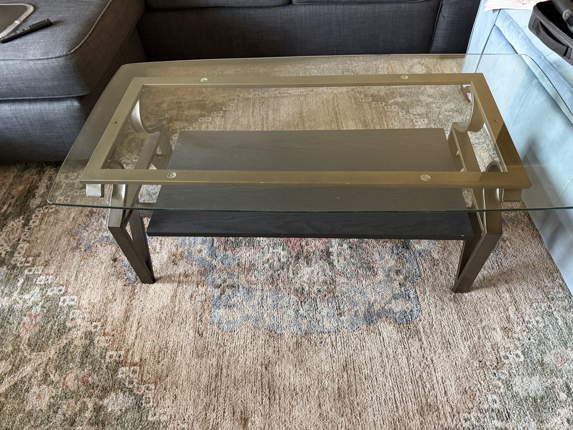 Coffee Table And Side Accent Table 