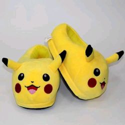 Size Small Pokémon Pikachu New Slippers 