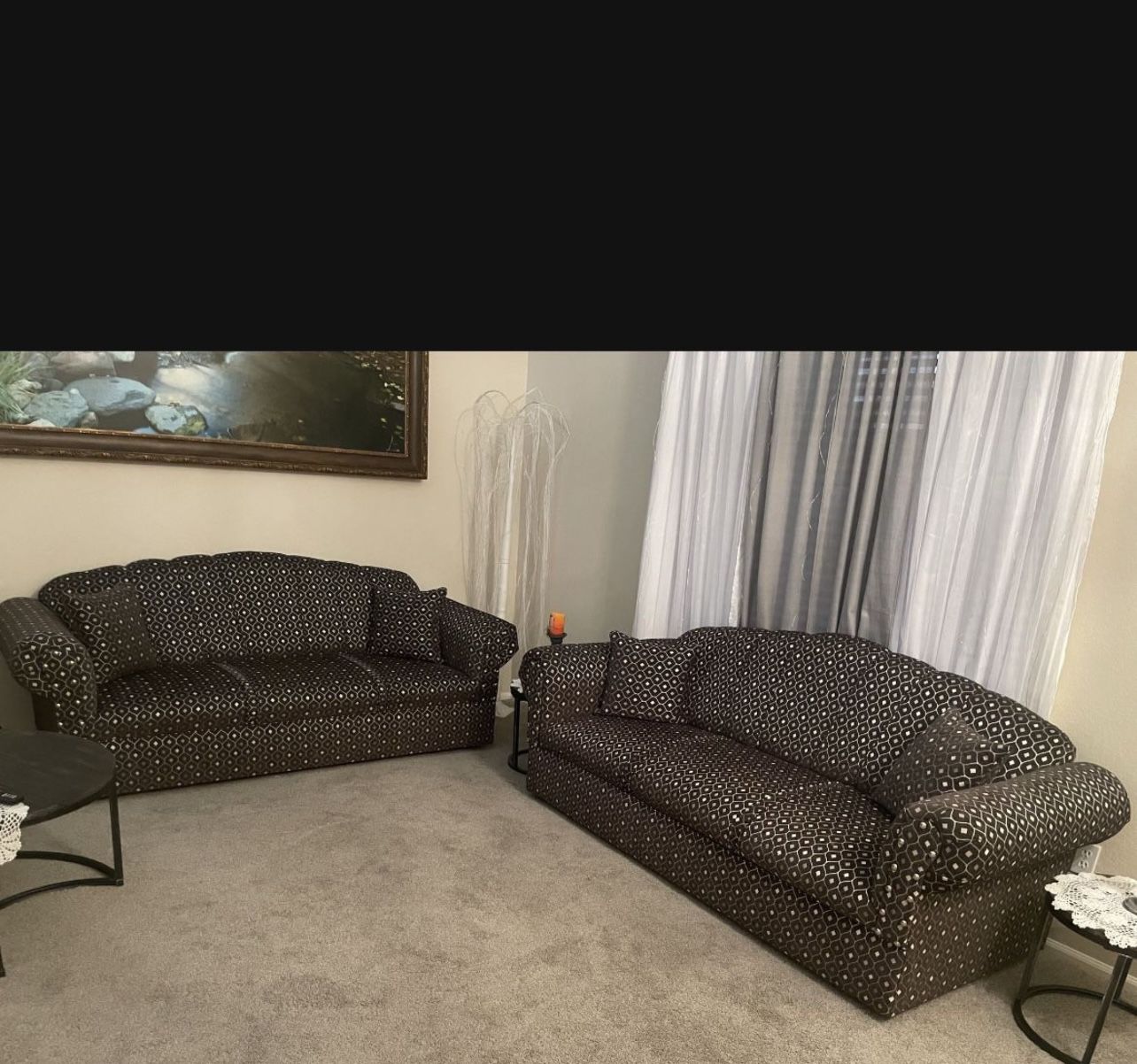 Set Of 2 Sofas 