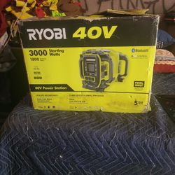 Ryobi 40v Power Station
