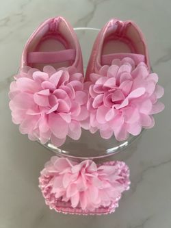 New Girl shoes and head band