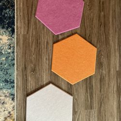 Acoustic Panels Hexagons Wall Art Sound Proofing 