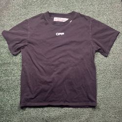 Preowned Off White Graphic Shirt-Medium I believe