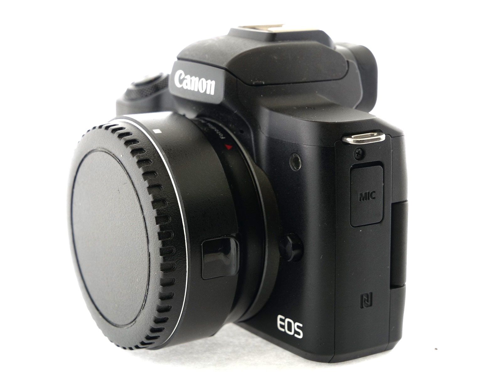 Canon EOS M50 Mirrorless Camera 24.1MP body with Fotodiox Pro EF-EOS (M) auto