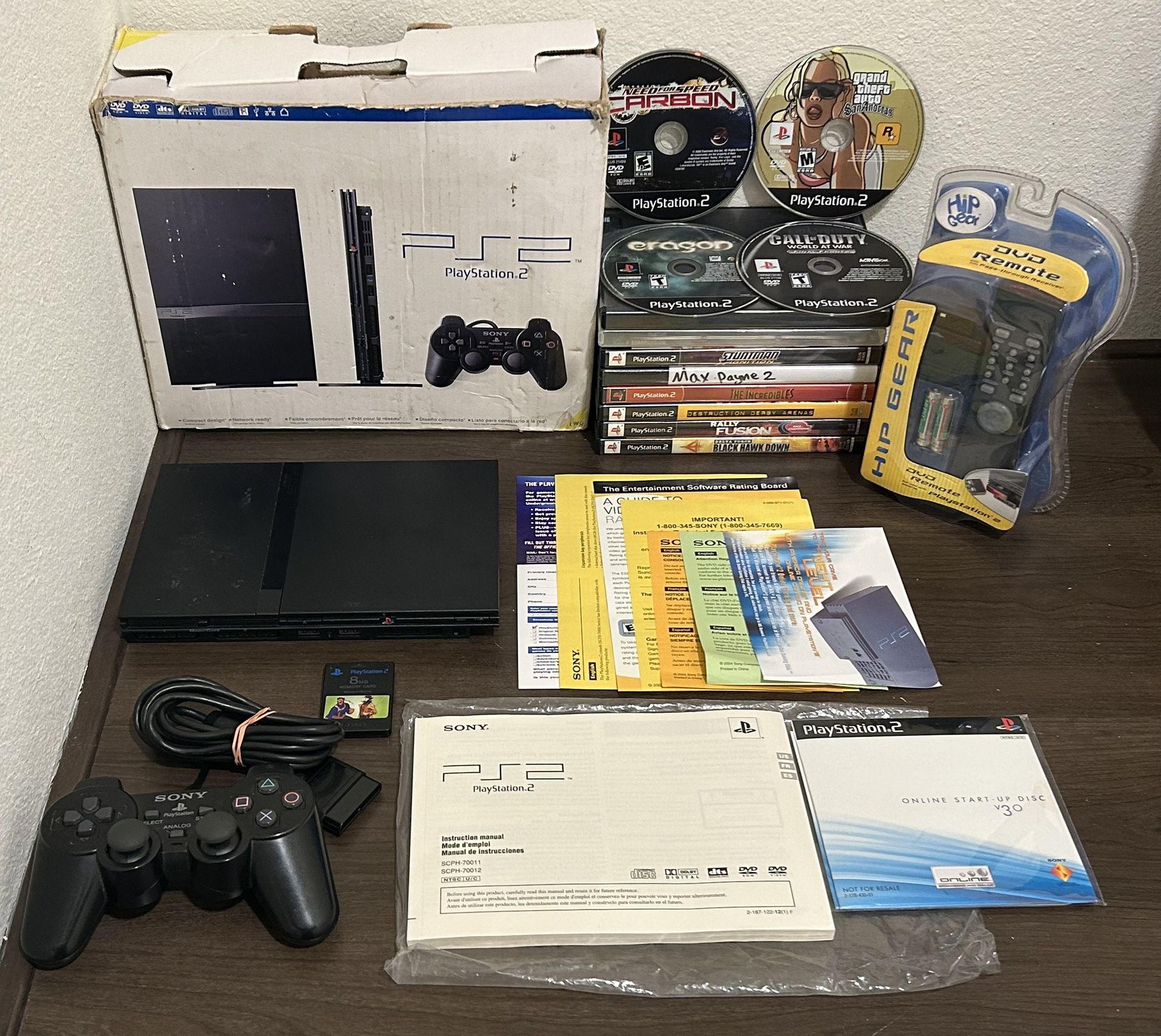 CIB PS2 Video Game Bundle