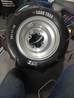 New v-cut paddy tires