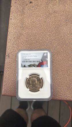 Trump coin MS65