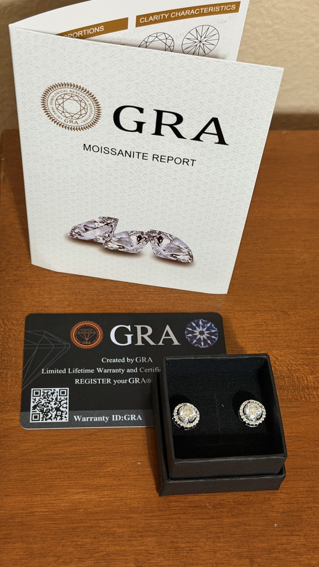 VVS1 Moissanite Earring