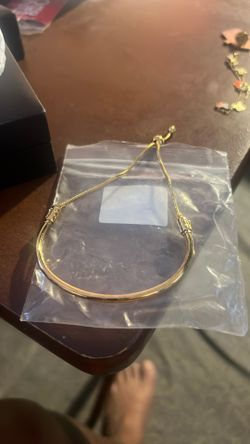 Gold Pandora Bracelet