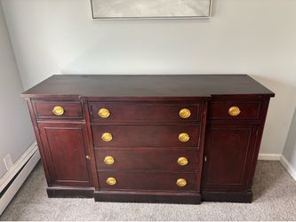 Vintage Solid Mahogany Sideboard/Server