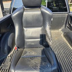 Leather Power Seat 
