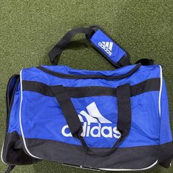 Brand New Adidas DEFENDER I MEDIUM DUFFEL Bag - Bold Blue