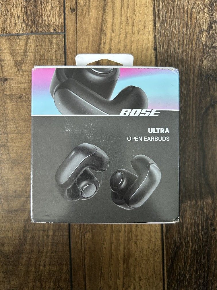 Bose Ultra Open Bluetooth Earbuds, True Wireless Earbuds with OpenAudio for Awareness, Clip On Design for Comfort, Immersive Audio, Up to 48 Hrs of Pl