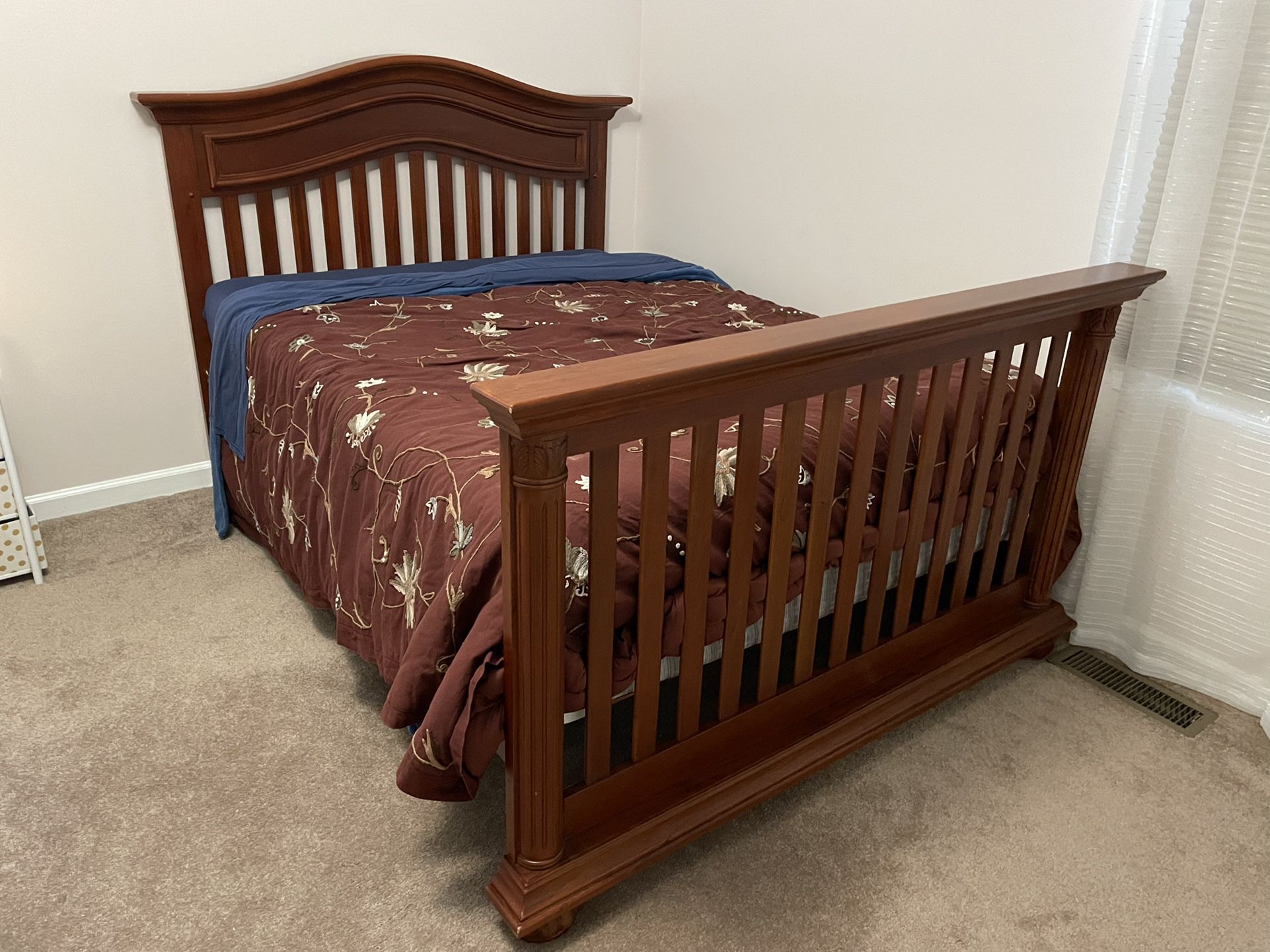Conversion Crib/Bed And Dresser