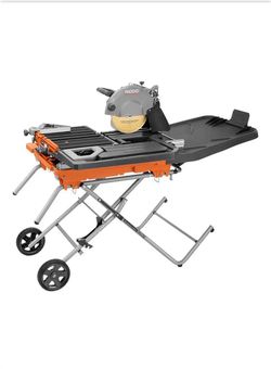 Rigid 15 Amp 10 in. Wet Tile Saw