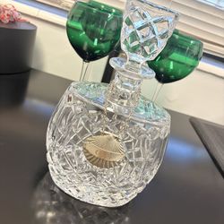 Crystal Liquor Decanters –