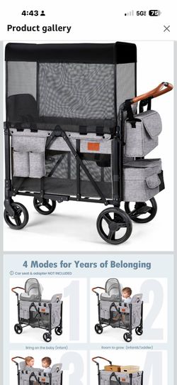 2 Seater stroller wagon