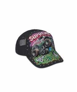 Supreme Monster Jam Grave Digger Mesh Back 5-Panel 'Black