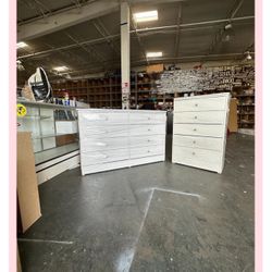 Dresser set / Five and Eight drawers dresser