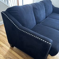 Blue Sofa 